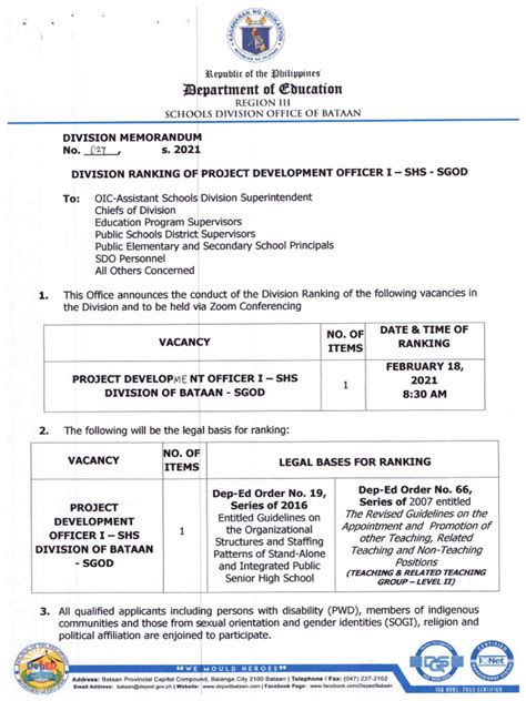 alnat|RM No. 027, s. 2021 re Administration of Pre.